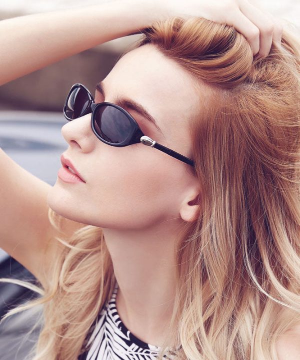 Skinny Red Polarized Small Frame Sunglasses Discount